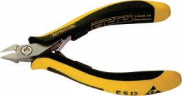 3-969-15, Side-Cutting Pliers;120 mm without Bevel, Bernstein