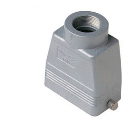 CAV 10 L21, hoods for single lever, with 2 pegs, top entry, high construction, Pg21, ILME