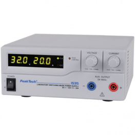 P1535, Лабораторный источник питания Выходные характеристики=1 640 W, PeakTech