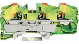 2216-1307, Ground Terminal, Cage Clamp, 3 Poles, 0.5 ... 16mm\x1a, Wago