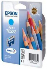C13T03224010, Ink T0322 cyan, Epson