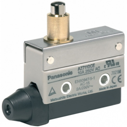 AZ7110CEJ, Limit switch AZ7 10 A Plunger Limit switch, push plunger 1 change-over (CO), Panasonic