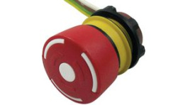 84-5330.0040, Emergency Stop Switch, 1NC + 1NO, IP65/IP67, Flat Ribbon Cable, EAO