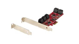 10P6G-PCIE-SATA-CARD, 10 Port SATA Expansion Card, PCI-E x2, SATA III, StarTech.com