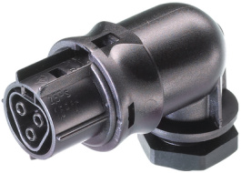 RST20I3S B1 M90 SW, Device socket Black, Wieland Electric