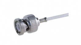 22641683, RF Connector, BNC, Brass, Plug, Straight, 50Ohm, Crimp Terminal, Huber+Suhner