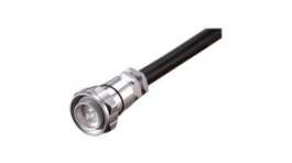 11 716-50-9-9/033E, RF Connector, 7/16, Brass, Plug, Straight, 50Ohm, Clamp Terminal, Huber+Suhner