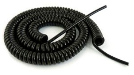 SP-DSR-069, Spiral Cable PUR 5x1mm2 Black 400mm ... 1.6m, THE BEST SOLUTION