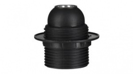 141122, Lamp Holder E27 Plastic 54mm Black, Bailey