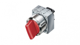 3SB3500-2TA11, Selector Switch I-0-II, Metal,black, Siemens