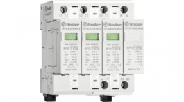 7P.14.8.275.1012, Surge arrester, Type 1+2, 3, 30 kA, FINDER