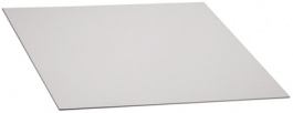 EN AW-5005 1,0X500X500MM anodized, Sheet Aluminium, Anodized 500 x 500 x 1 mm, Alfer