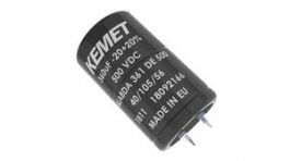 ALA8DA301CF500, Конденсатор: электролитический; 300мкФ; 500ВDC; ESR: 687,4мОм, Kemet