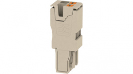 1513640000, Plug N/A 42.5 x 10.2 x 16.5 mm Dark Beige, Weidmuller