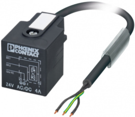 SAC-3P- 5,0-PUR/A-1L-Z, Sensor cable Valve Connector A Socket Open 5 m, Phoenix Contact