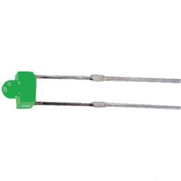 L-2060GD, LED; 1,8мм; зеленый; 5-10мкд; 70°; Поверхность: выпуклая; 2,2?2,5В, Kingbright