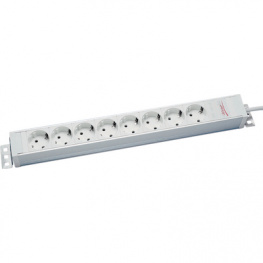 333.001, Outlet Strip, 8xF (CEE 7/3), 2 m, Bachmann
