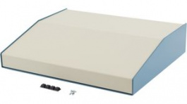 1456PL3WHBU, Корпус: для пультов; 1456; Х:356мм; Y:287мм; Z:76мм; алюминий, Hammond