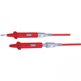 XSPP-419/SIL 100CM BLACK, Safety test lead black, Staubli (former Multi-Contact )
