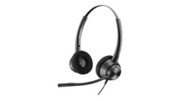 214573-01, Headset, EncorePro 300, Stereo, On-Ear, 6.8kHz, QD, Black, Poly