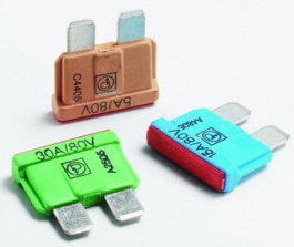 166.7000.5156, Предохранитель плавкий - Ток: 15 А; U DC: 80 В; Класс: Slow, Littelfuse