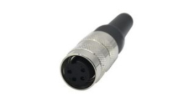 RND 205-01415, Mini Connector Socket 4 Contacts, 6A, 250V, IP67, RND Connect
