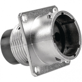 RT0014-4PNH, Square flange receptacle 4P, Amphenol
