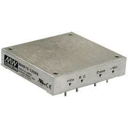 MHB75-48S05, DC/DC converter 36...75 VDC 5 VDC 75 W, MEAN WELL
