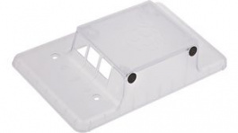 ASM-1900035-01, Raspberry Pi 3 & 7'' Touch-Display Case, 155.64 x 197.12 x 46.76 mm, Transparent, OneNineDesign