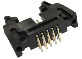 RND 205-00806, Pin header din 41651, 90deg., 20 poles, RND Connect