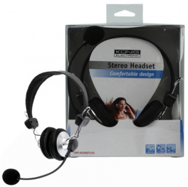 CMP-HEADSET120, Multimedia stereo headset, KONIG
