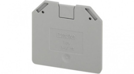 3047206, D-UT 16 End plate, Grey, Phoenix Contact