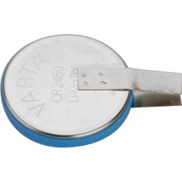 CR2450KM.LF, Элементы питания кнопочного типа с лепестками для пайки Литий 3 V 560 mAh, Varta
