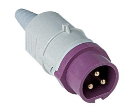 PB 16002 SV, PB...SV, plugs, hoods, extra-low voltage, up to 50V, EN 60309-1 and -2, ILME