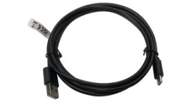 RND 765-00262, USB Cable USB-A Plug - USB-C Plug 2m USB 2.0 Black, RND Connect
