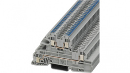 3076035, Installation level terminal block grey / blue, 0.2...4 mm\x1a, 3076035, Phoenix Contact