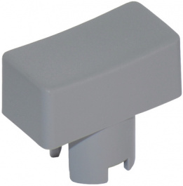 1PS03, Cap rectangular grey 6.5 x 12.5 mm, MEC