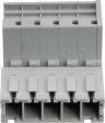 831-3205 Pin header, straight 5P7.62 mm