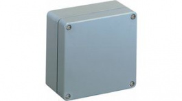 15100301, Metal Enclosure Without Knockouts, 119 x 119 x 64 mm, Aluminium, IP66, Grey, Spelsberg