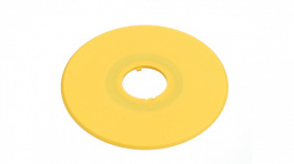 HAAV4-0, Blank Nameplate Yellow, IDEC