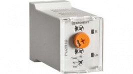 PU2R10MV1, Реле времени; 0,5с?10 дней; DPDT; 250ВAC/10А; Uпит: 12?240ВAC, Crouzet