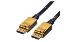 11.04.5646, Video Cable, DisplayPort Plug - DisplayPort Plug, 4096 x 2560, 3m, Roline
