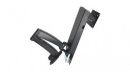 45-230-200, Wall Mount LCD Monitor Arm with Keyboard Tray, 24", 100x100/75x75, 8.2kg, Black, Ergotron