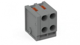 252-302, 252 Horizontal Female PCB Terminal, THT, 2 Rows, 2 Contacts, 3.5mm Pitch, Wago