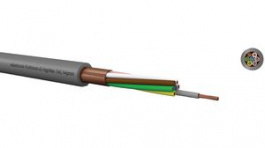 PURTRONIC-D HIGHFLEX 3X0,14 MM2 [100 м], Control cable, 3 x 0.14 mm2, Shielded, Copper Strand Bare, Fine-Wire, Grey, RAL, Kabeltronik
