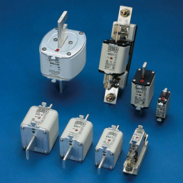 2043913.25, NH gG AC 500 V LV-Fuse-Link with Knife contacts 25A, Siba