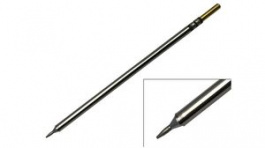 CVC-7CH0010S, Soldering cartridge Chisel / cone 30° 1 mm 390 °C, Metcal