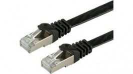 21.99.0971, Patch Cable CAT6 F/UTP 1m Black, Value