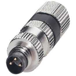 1506752, SACC-M 8MS-3PCON Cable plug M8 Poles 3, Phoenix Contact