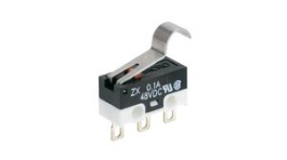 ZX10E10E01, Micro Switch 100mA 200mA Simulated Roller Lever 1CO, Honeywell